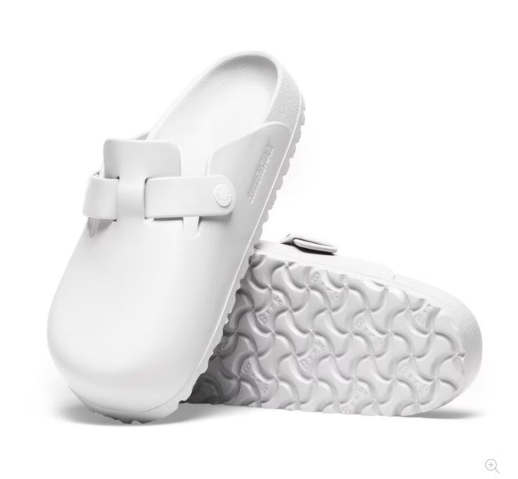 Birkenstock Boston EVA Essential Unisex Clog - Fondant White 5