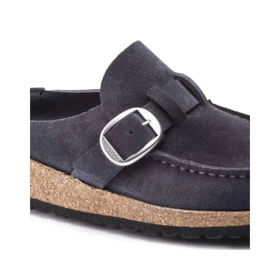 Birkenstock Buckley Suede Leather Navy Unisex Sandal 5