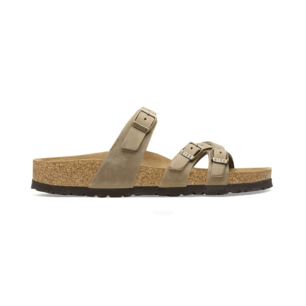 Birkenstock Franca Oiled Leather - Tobacco Brown Unisex Sandal 1