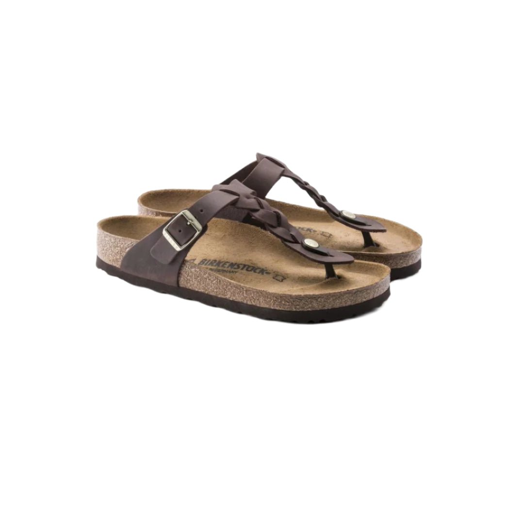 Birkenstock Gizeh Braided -Habana oil Leather Sandals 3