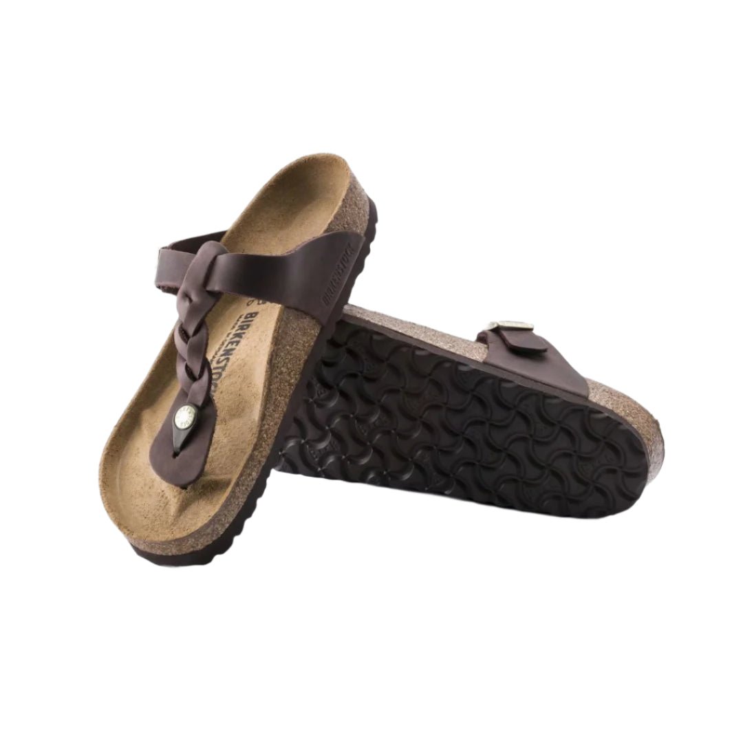 Birkenstock Gizeh Braided -Habana oil Leather Sandals 4