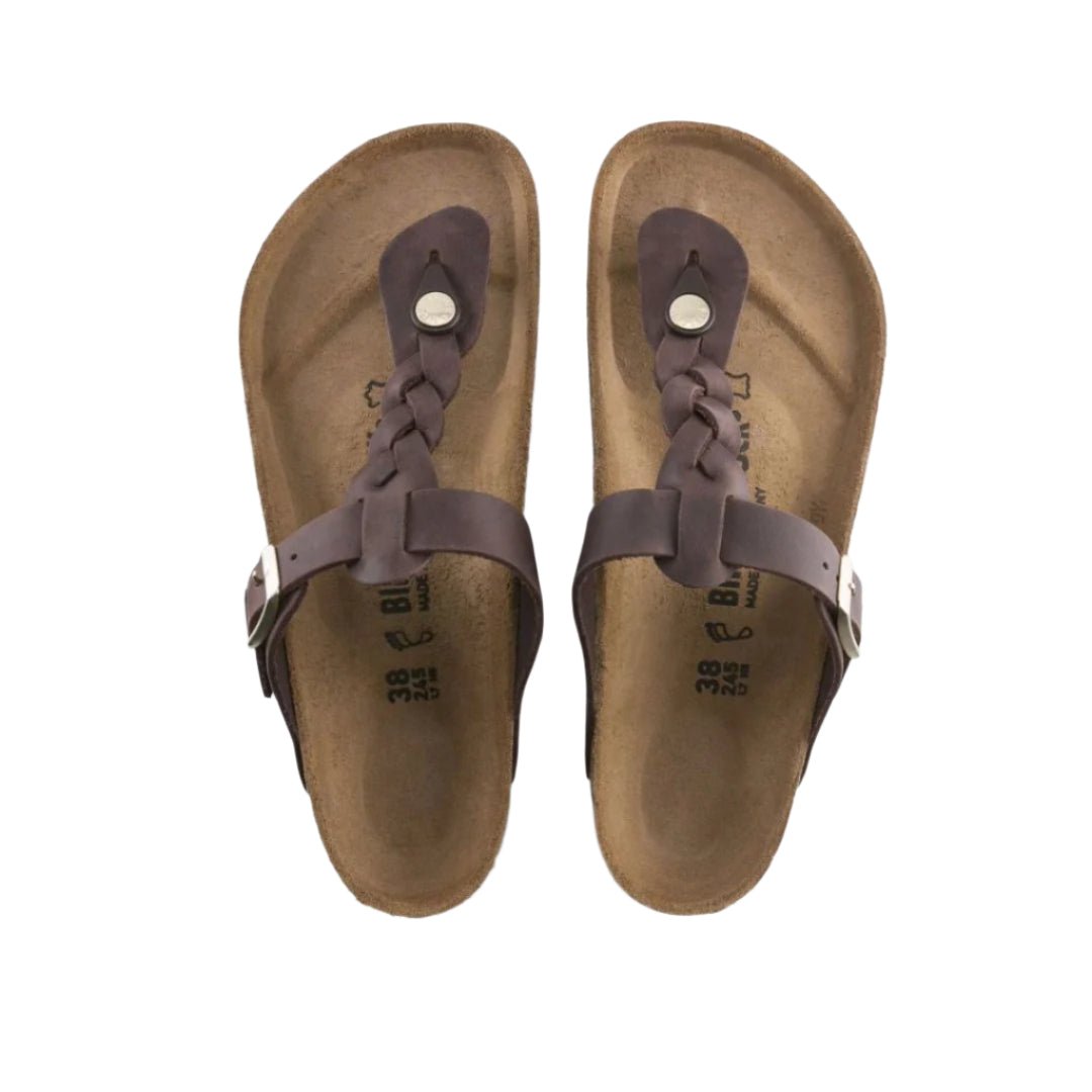 Birkenstock Gizeh Braided -Habana oil Leather Sandals 2