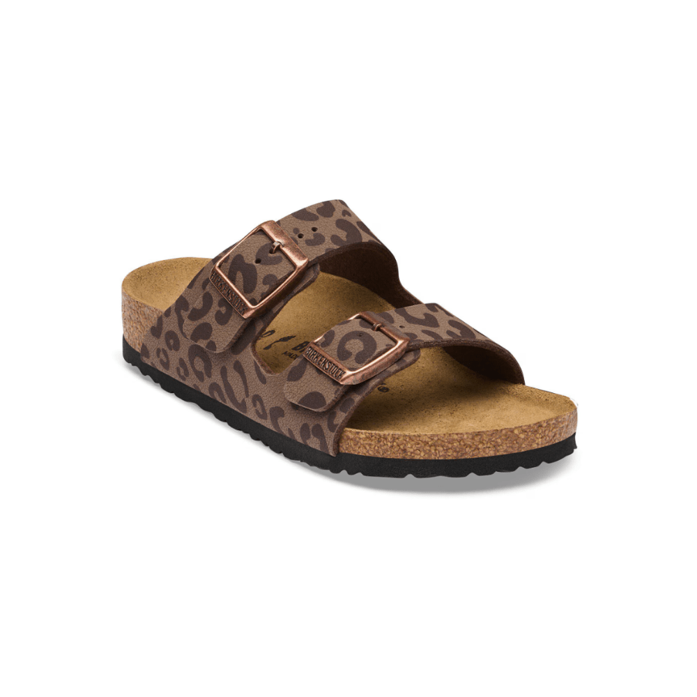 Birkenstock Kids Arizona Birkibuc Sandals – Leo Mocha 5