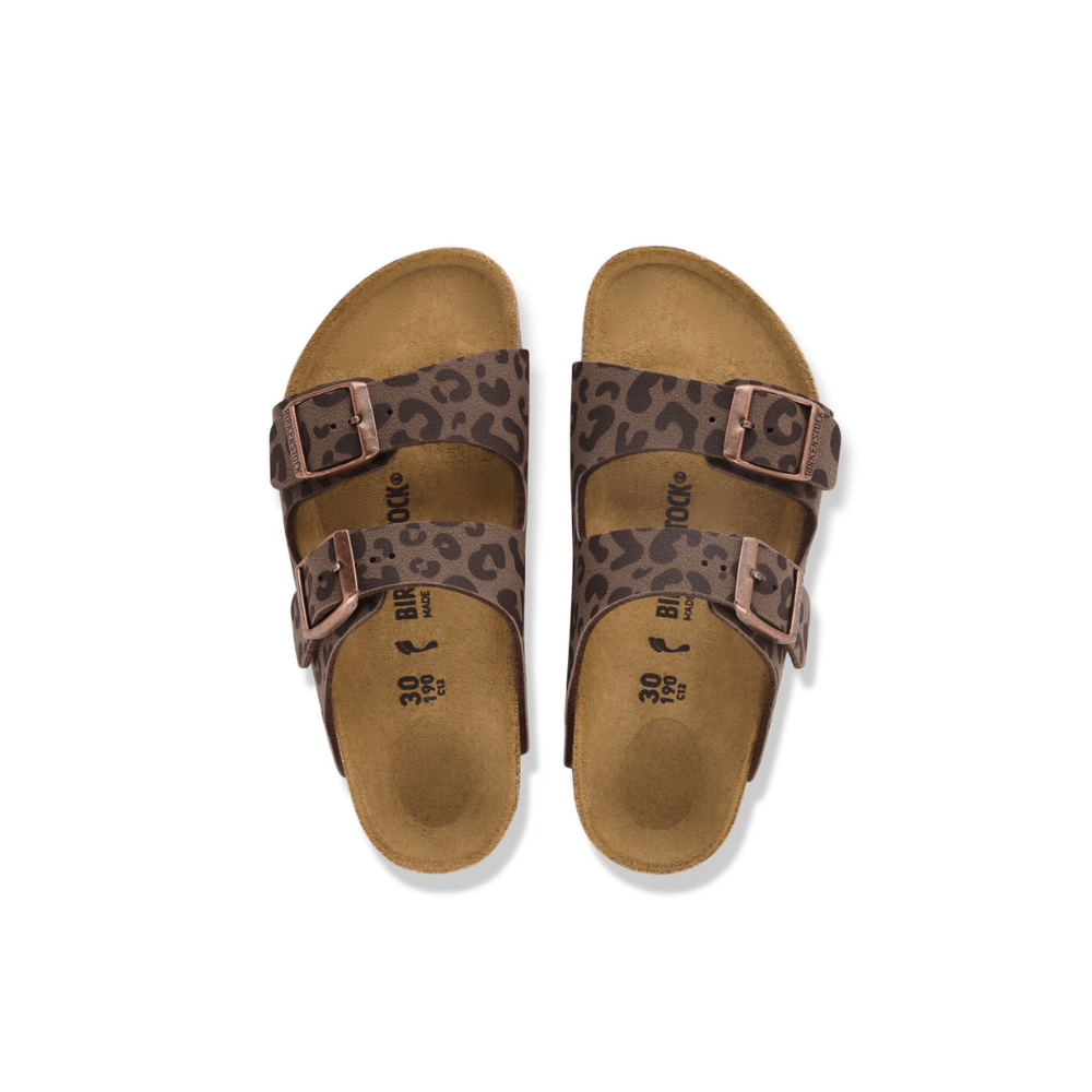 Birkenstock Kids Arizona Birkibuc Sandals – Leo Mocha 4
