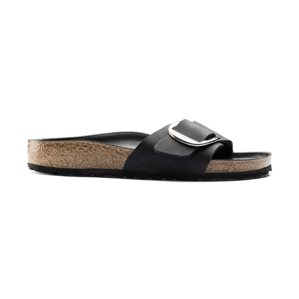 Birkenstock Madrid Big Buckle Oiled Leather Sandals - Narrow 1