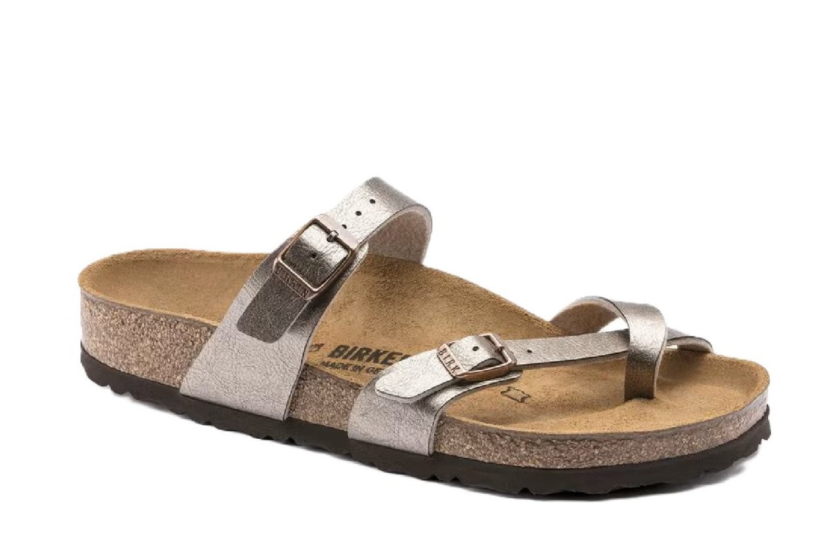 Birkenstock Women's Mayari Graceful Taupe Flat Sandal 6