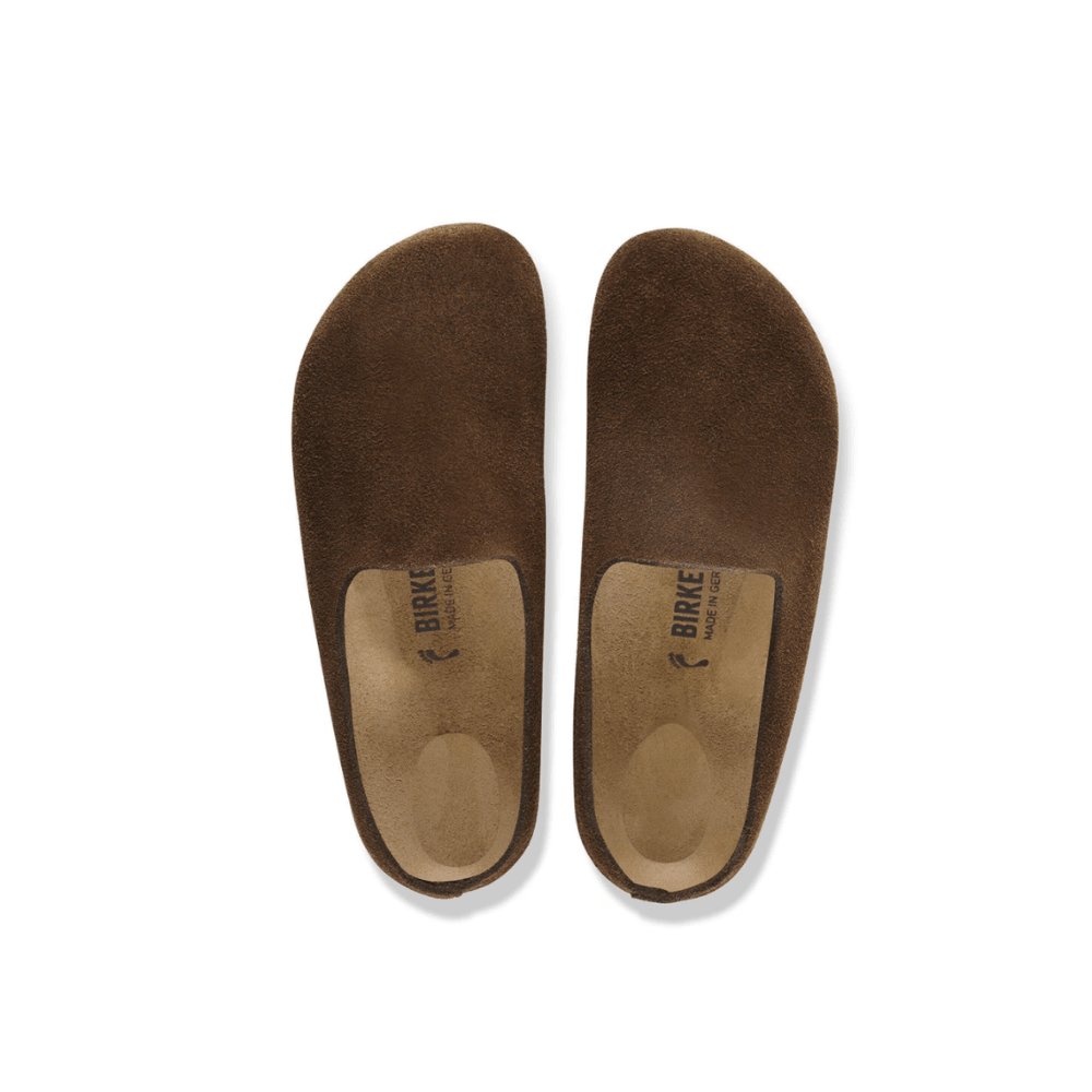 Birkenstock Unisex Amsterdam Wrapped Suede Leather Clog – Carafe 7