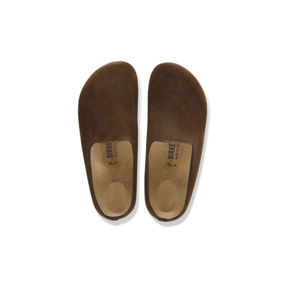 Birkenstock Unisex Amsterdam Wrapped Suede Leather Clogs – Carafe 6