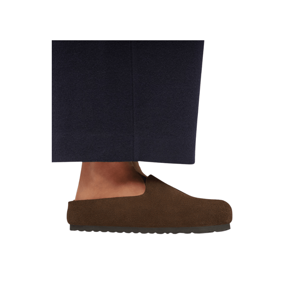 Birkenstock Unisex Amsterdam Wrapped Suede Leather Clogs – Carafe 5
