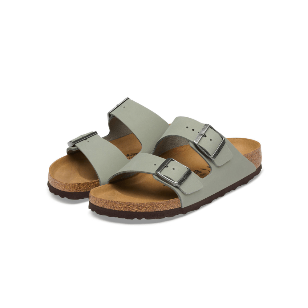 Birkenstock Unisex Arizona Oiled Leather Sandal – Pure Sage 4