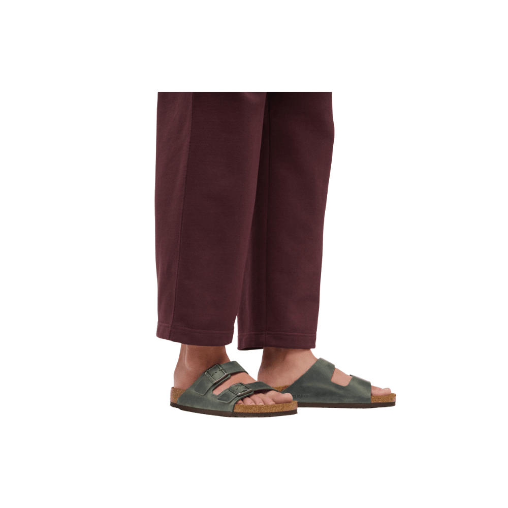 Birkenstock Unisex Arizona Oiled Leather Sandal – Thyme 3