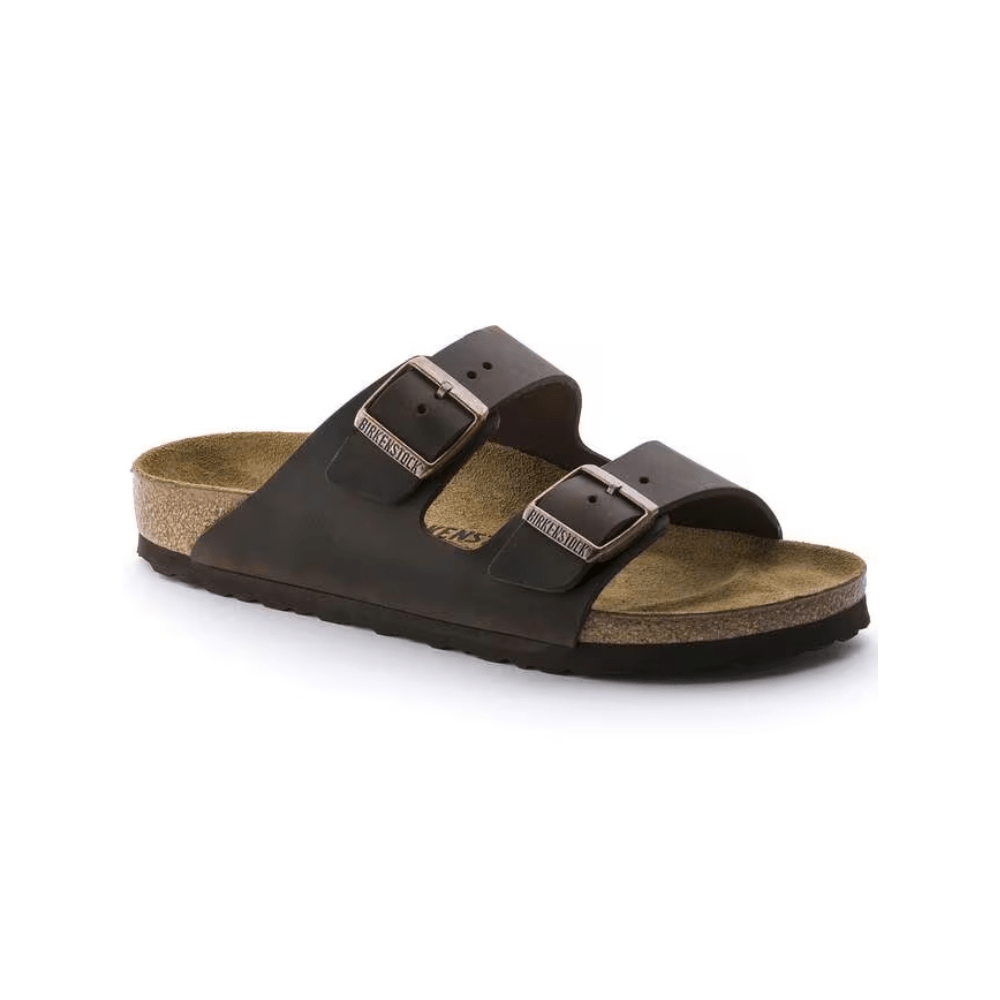 Birkenstock Unisex Arizona Oiled Leather Sandals - Habana Regular 2