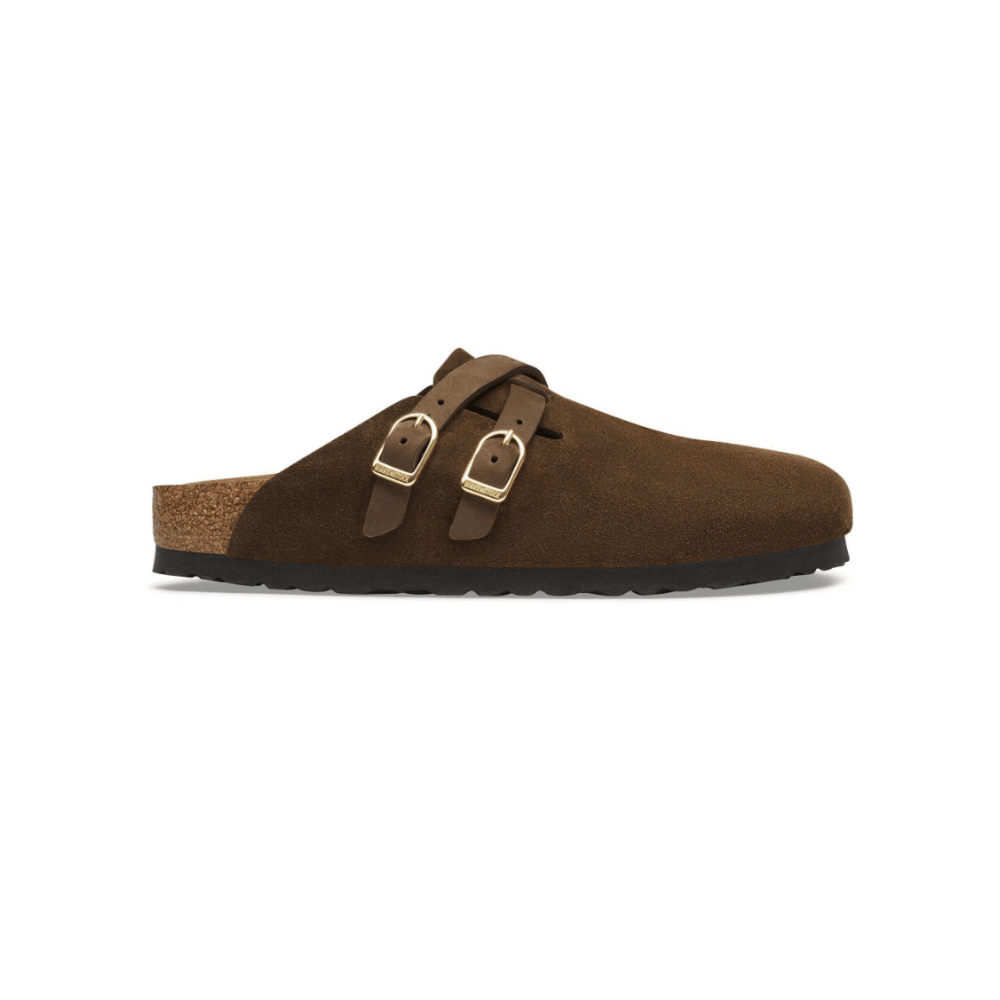 Birkenstock Women's Blair Suede Leather Clog – Carafe 1