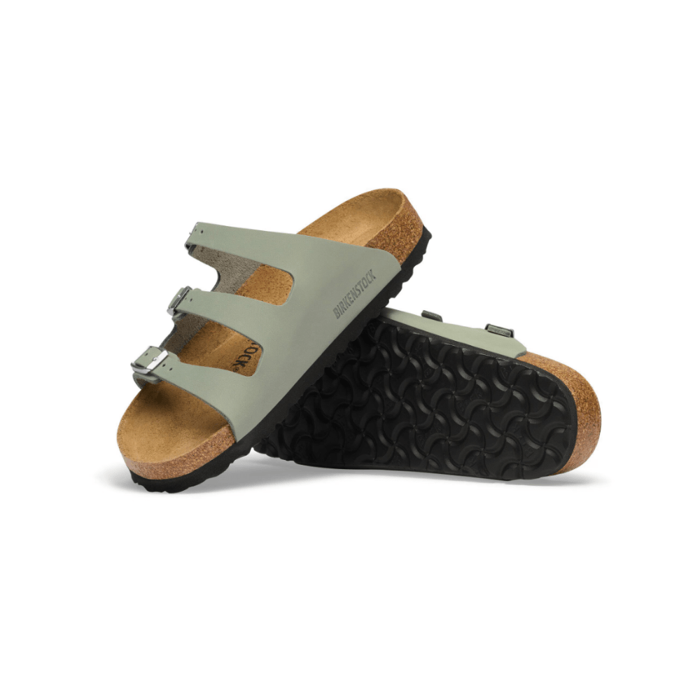 Birkenstock Women's Florida Fresh Oiled Leather Sandals - Pure Sage 4