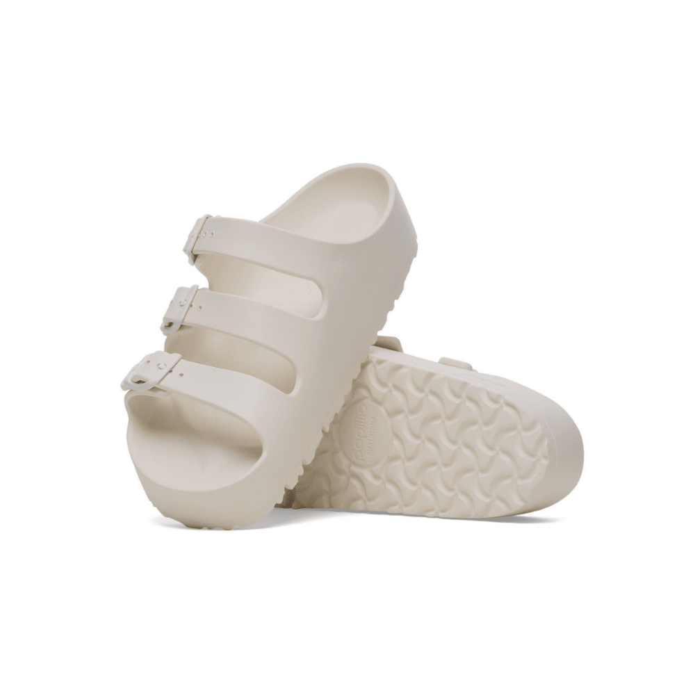 Birkenstock Women's Florida III Flex Platform EVA Sandals - Eggshell 4