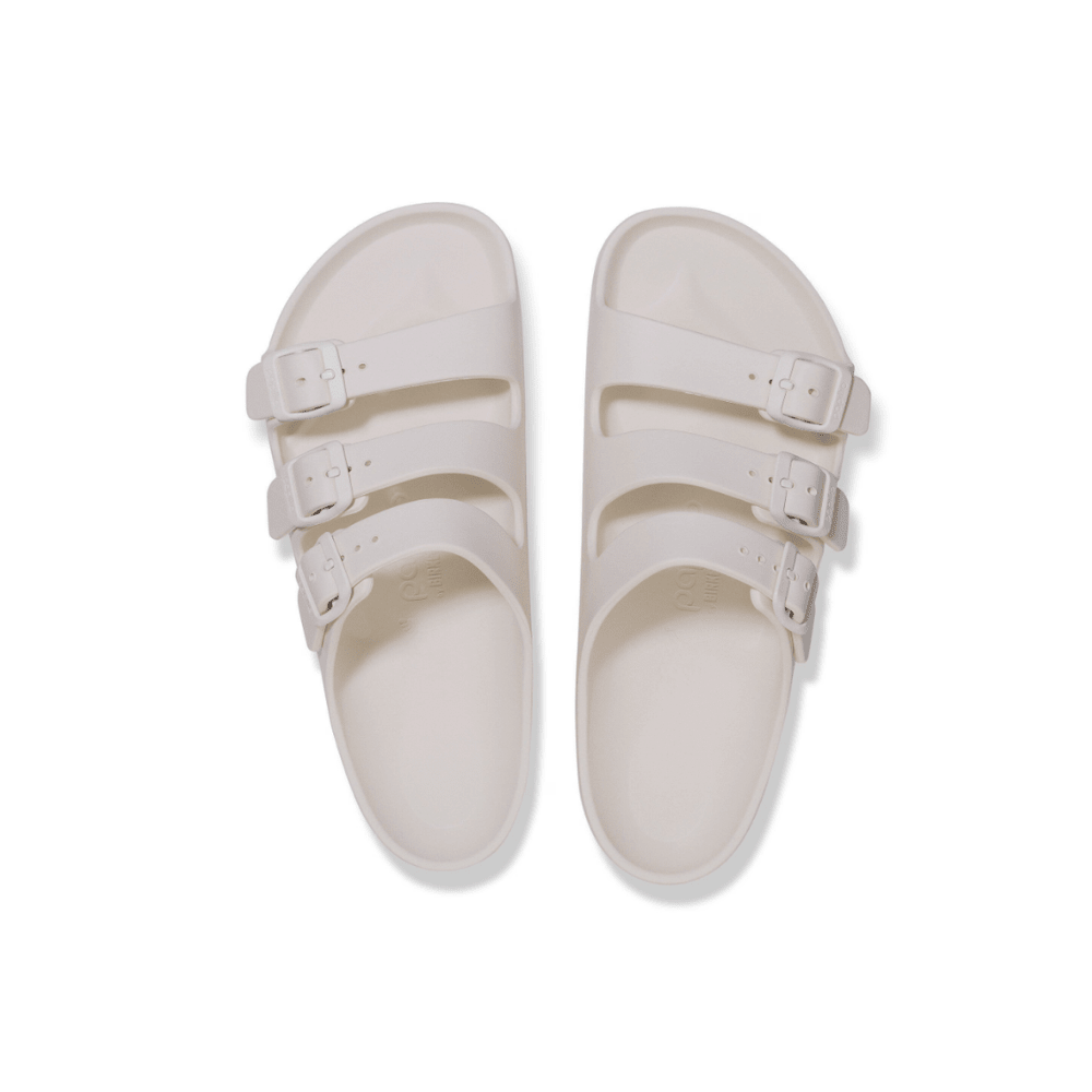 Birkenstock Women's Florida III Flex Platform EVA Sandals - Eggshell 7