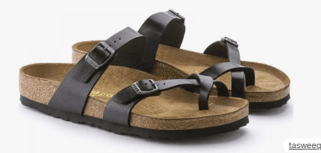 Birkenstock Women's Mayari Graceful Black Flat Sandal 2