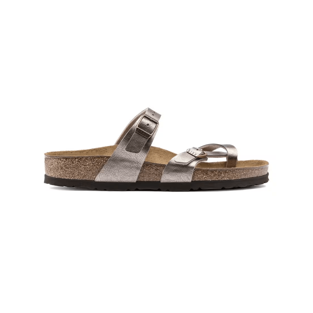 Birkenstock Women's Mayari Graceful Taupe Flat Sandal 1