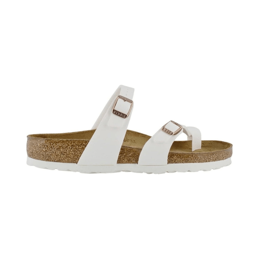 Birkenstock Women's Mayari Graceful White Flat Sandal 1