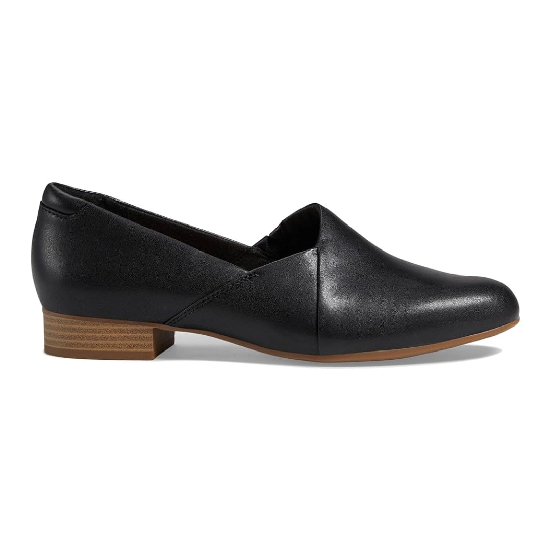 Clarks Juliet Palm Black Leather Women's 1
