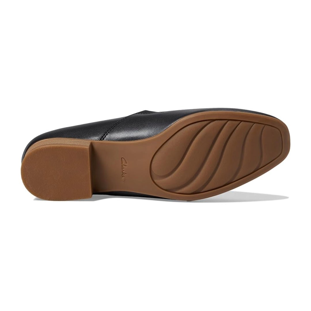 Clarks Juliet Palm Black Leather Women's 2