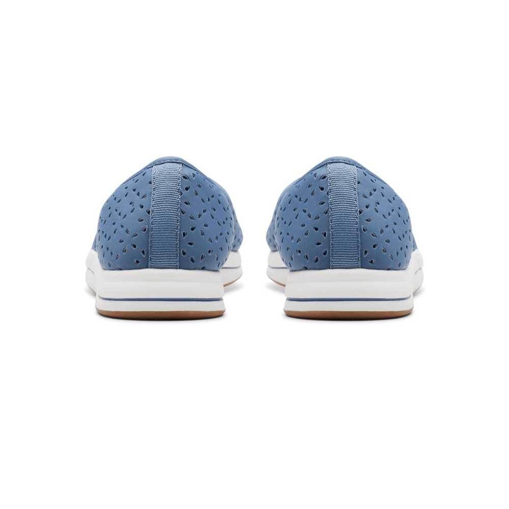 Clarks Women's Breeze Emily Blue Slip - On Comfort Shoe 26177215 3
