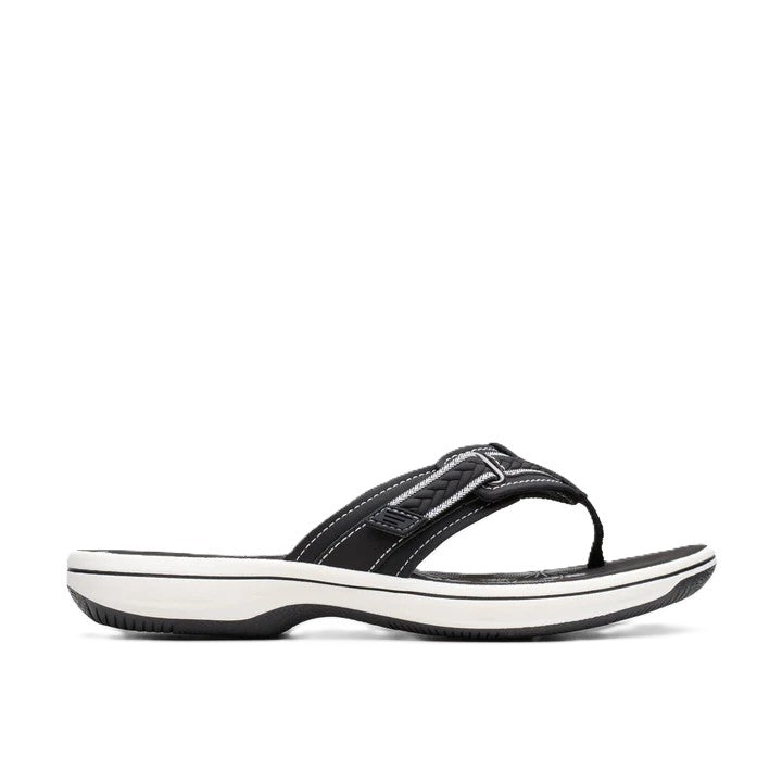 Clarks Women's Breezey Sun H Black Sandals 1