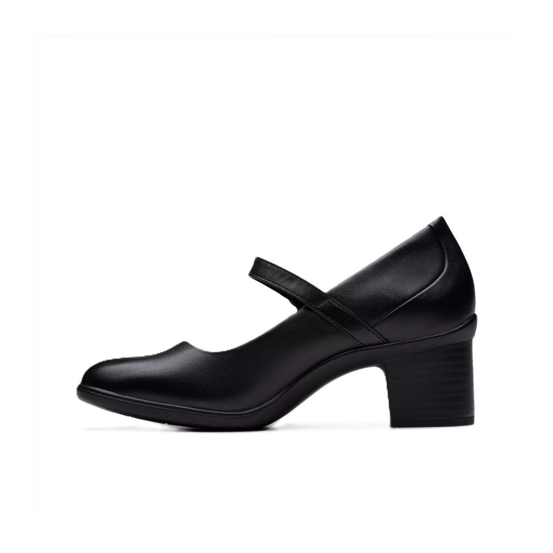 Clarks Women's Shaya Jane Black Leather 82996 3