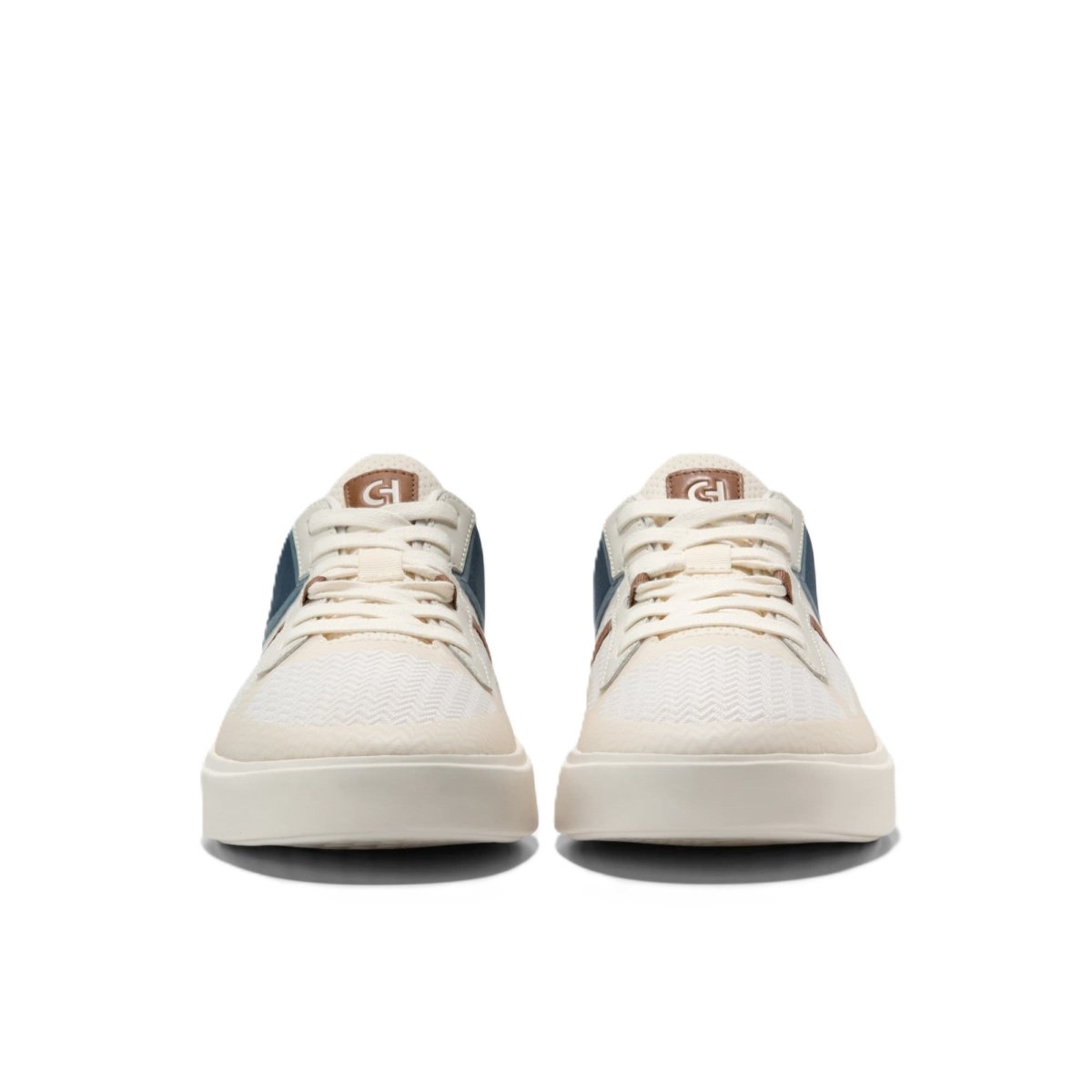 Cole Haan Men's Grand Crosscourt Winner Ivory/ Navy Blazer Sneakers 3