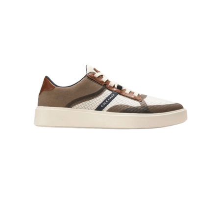 Cole Haan Men’s Grand Crosscourt Winner Sneakers - Ivory / British Tan 1