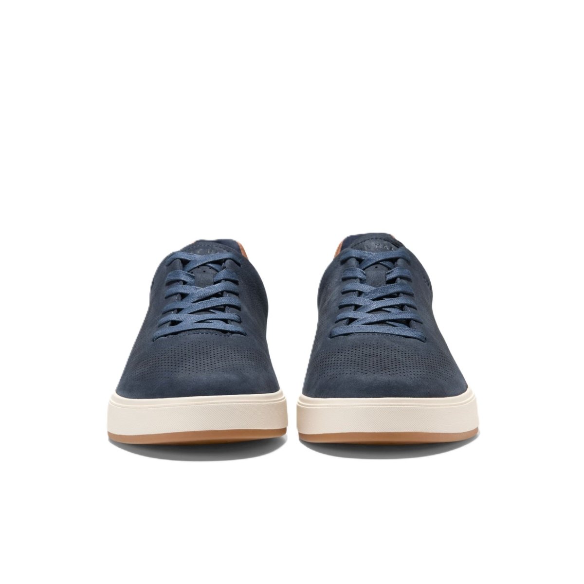 Cole Haan Men's Grandpro Angleace Navy Blazer - British Tan - Gum Sneakers 4