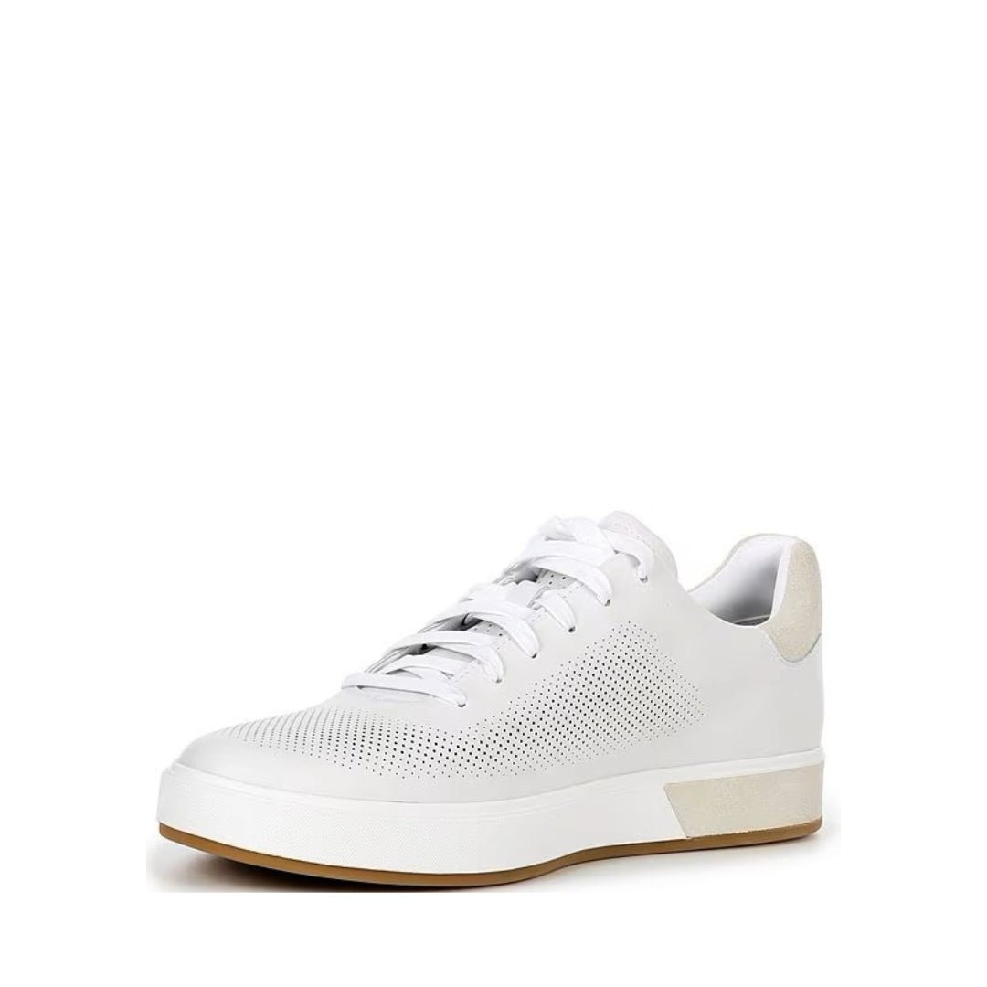 Cole Haan Men's Grandpro Angleace Optic White / Silver Birch Sneakers Shoes 7