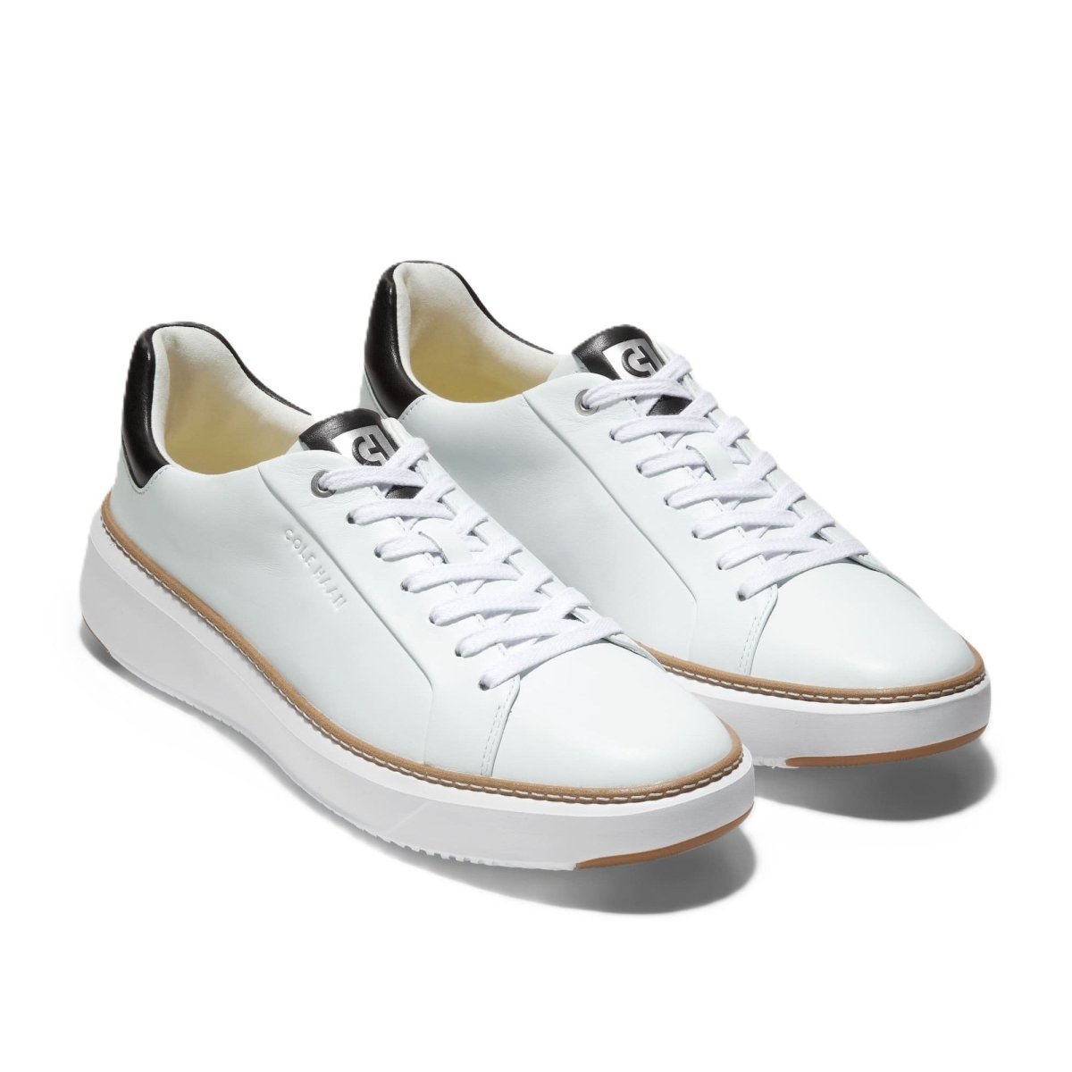 Cole Haan Men's Grandpro Topspin Optic White / Black Sneakers Shoes - Men's ShoesCole Haan