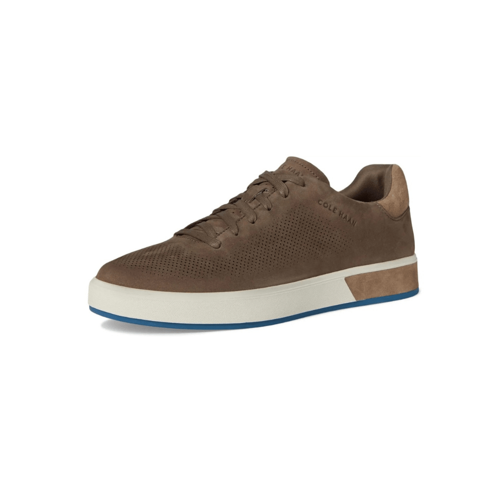 Cole Haan Men's GrandPrø Angleace Sneakers - Morel Nubuck / Irish Coffee 5
