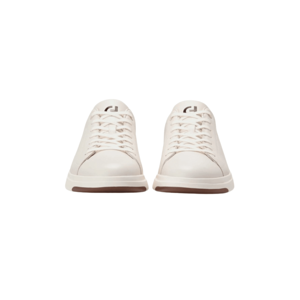 Cole Haan Men's GrandPrø Tennis 2.0 Leather Sneakers - Ivory/Black 3