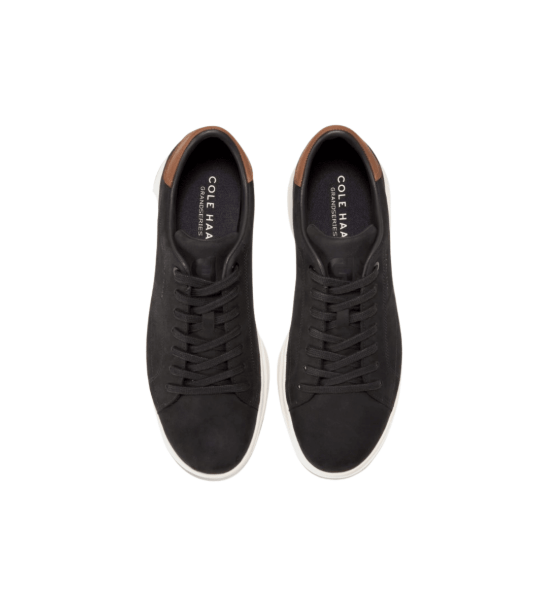 Cole Haan Men's GrandPrø Tennis 2.0 Sneakers - Black/British Tan/Ivory 6