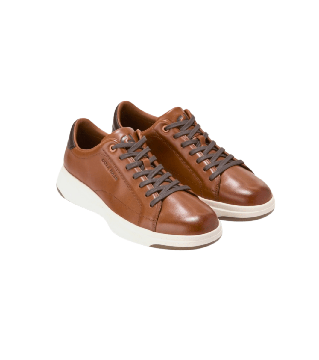 Cole Haan Men's GrandPrø Tennis 2.0 Sneakers British Tan/Dark Chocolate 2