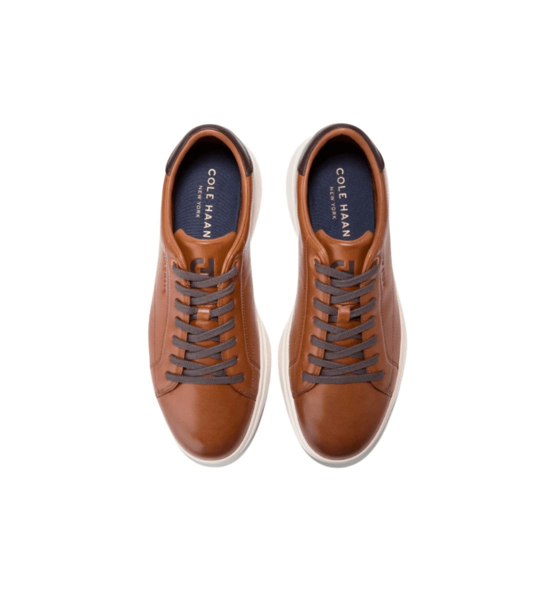 Cole Haan Men's GrandPrø Tennis 2.0 Sneakers British Tan/Dark Chocolate 5