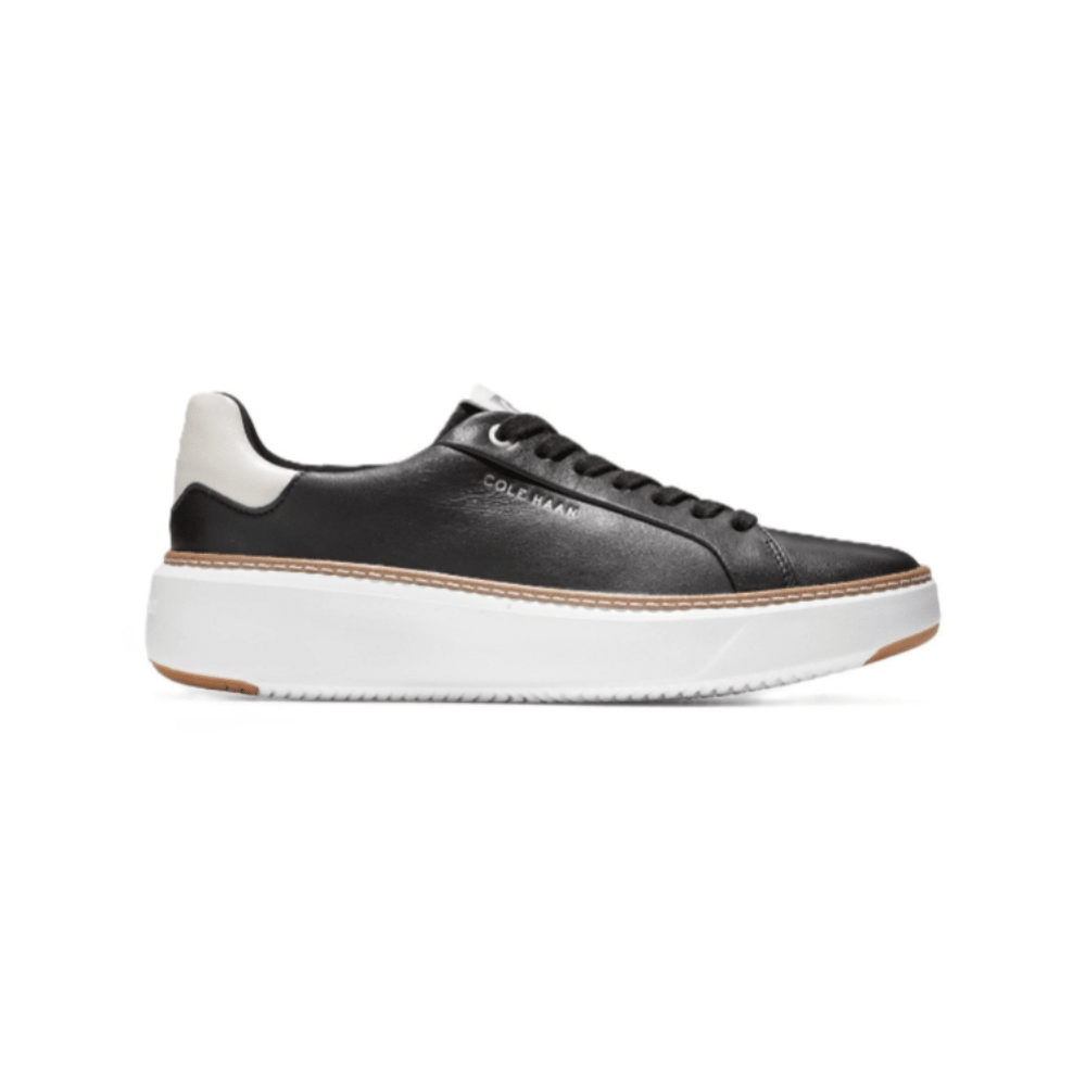 Cole Haan Women's Grandpro Topspin Black / White / Yellow Sneaker 1