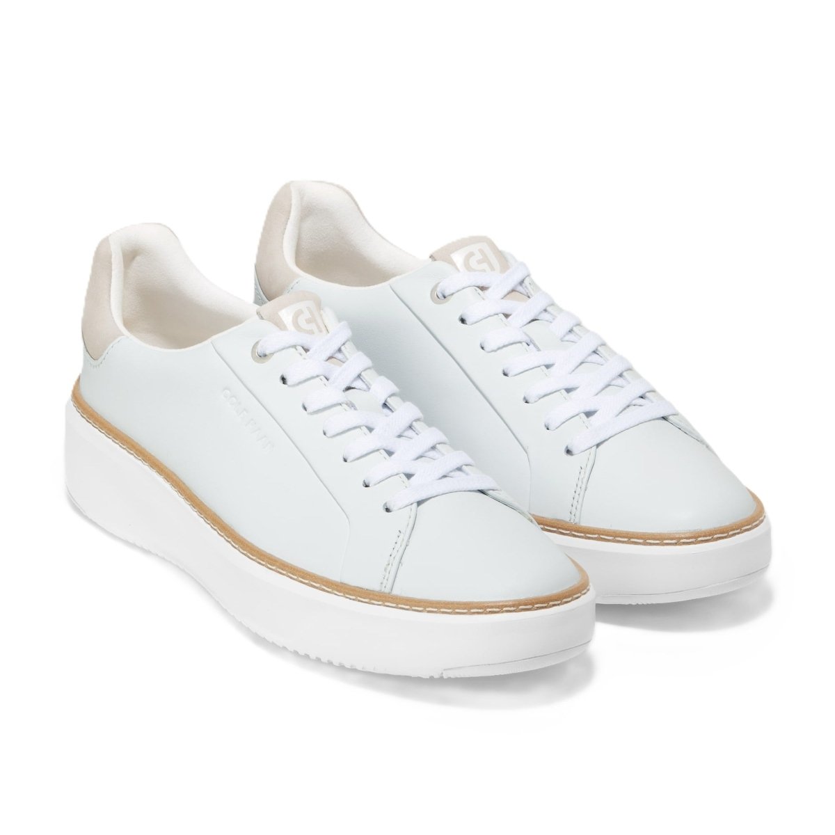 Cole Haan Women's Grandpro TopSpin Sneaker White/Dove 1
