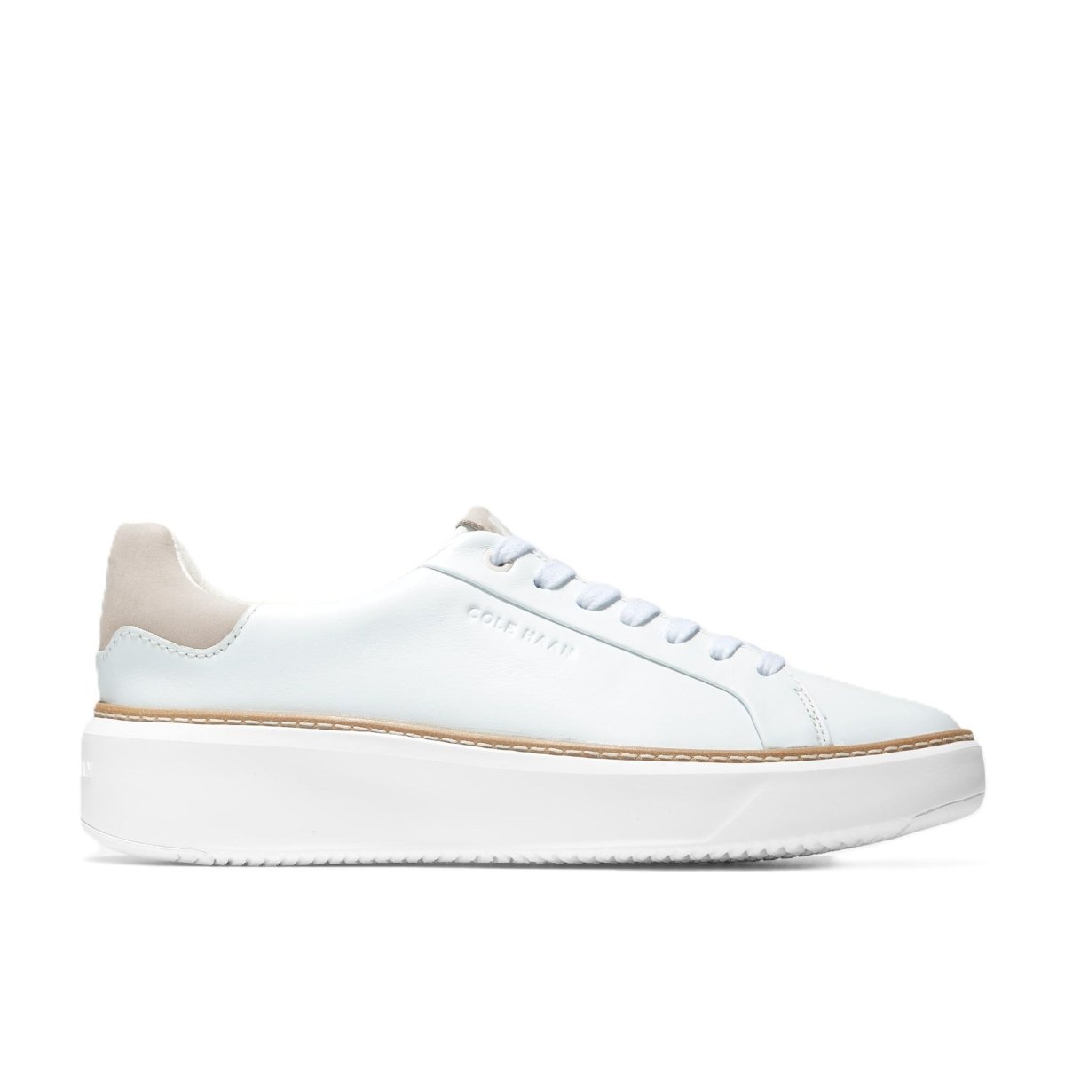 Cole Haan Women's Grandpro TopSpin Sneaker White/Dove 2