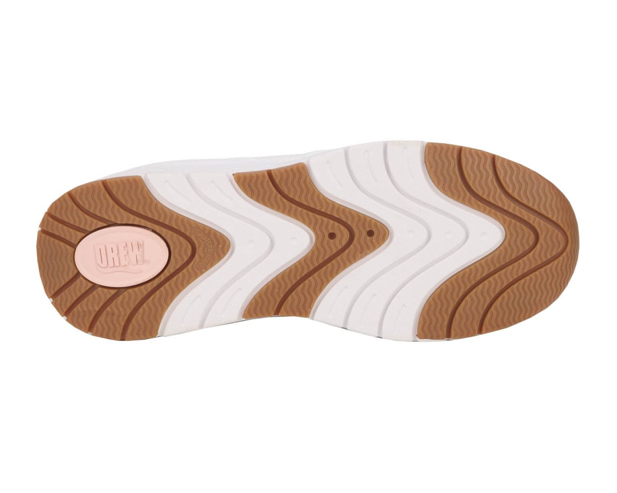 Drew Bobbie Women's Hand's Free Sneakers - White Mesh Combo 3