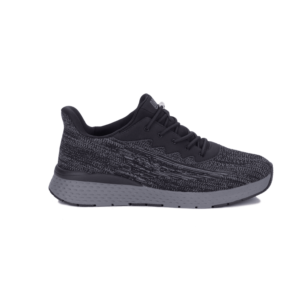 Drew Explore II Men's Hand's Free Sneaker , Black Mesh Combo 1