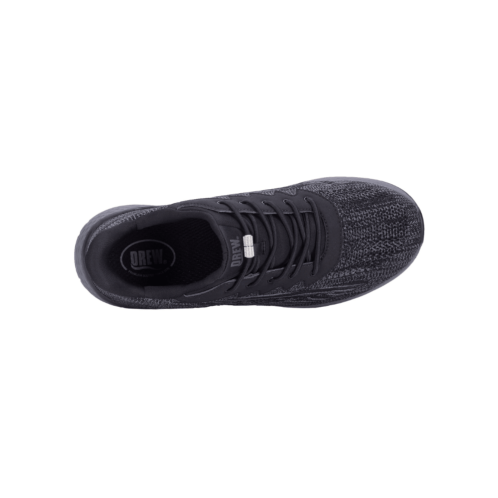 Drew Explore II Men's Hand's Free Sneaker , Black Mesh Combo 4