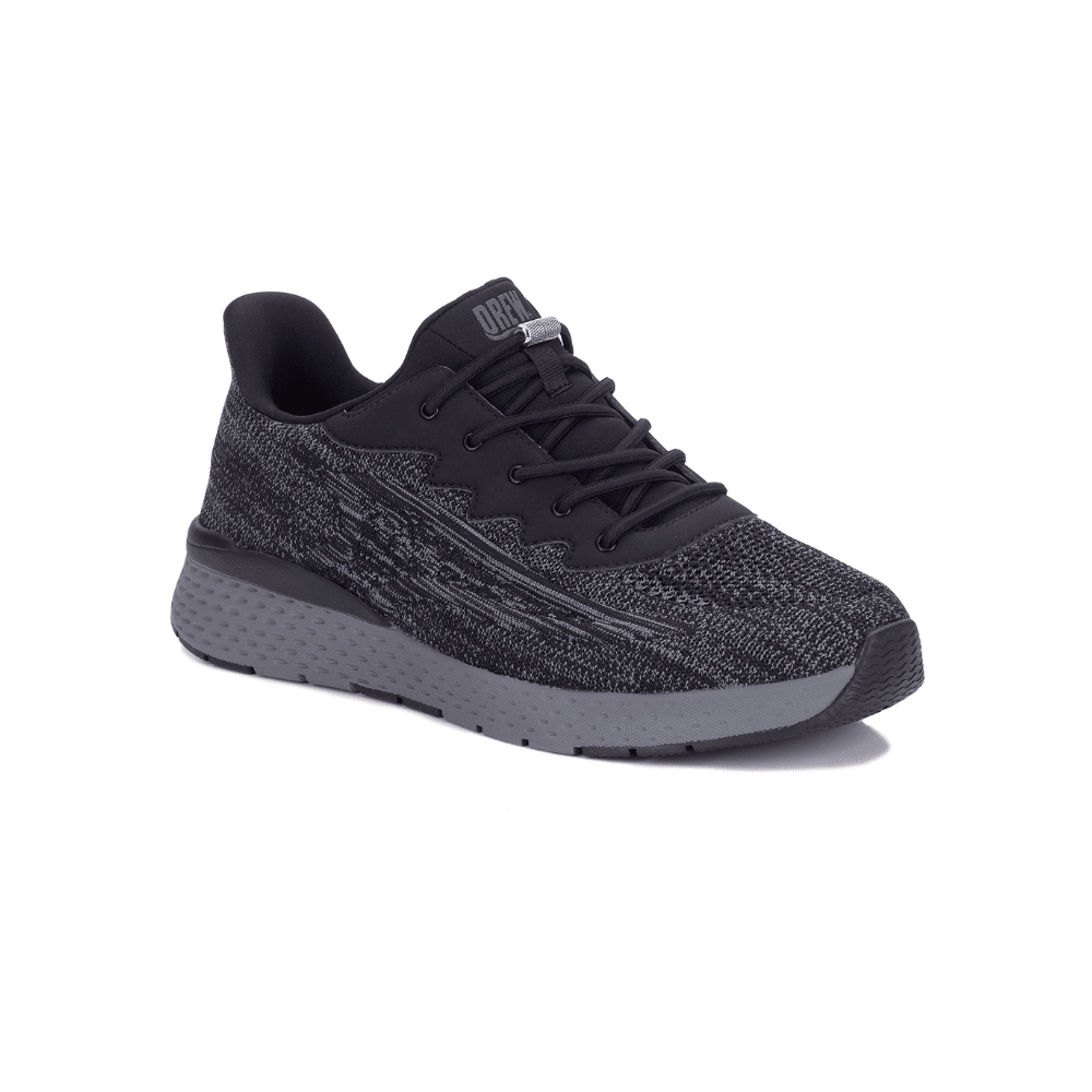 Drew Explore II Men's Hand's Free Sneaker , Black Mesh Combo 3