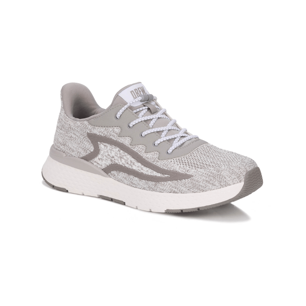 Drew Explore II Men's Hand's Free Sneaker - Grey/White Mesh Combo 3