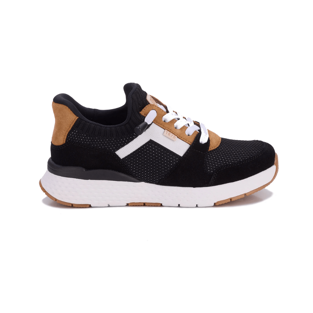 Drew Women's Bobbie - No Hands Lightweight sneakers, Black Combo 10837 1