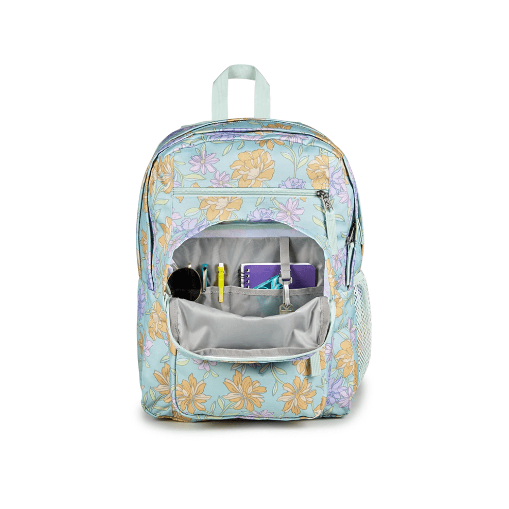 JanSport Big Student Extra - Large Backpack Faded Floral Frest Mint JS0A47JKKU7 3