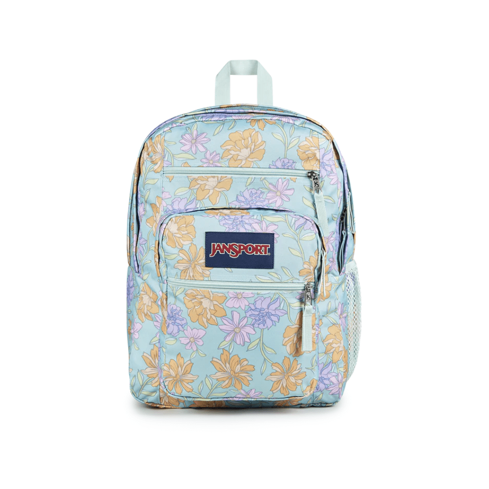 JanSport Big Student Extra - Large Backpack Faded Floral Frest Mint JS0A47JKKU7 1