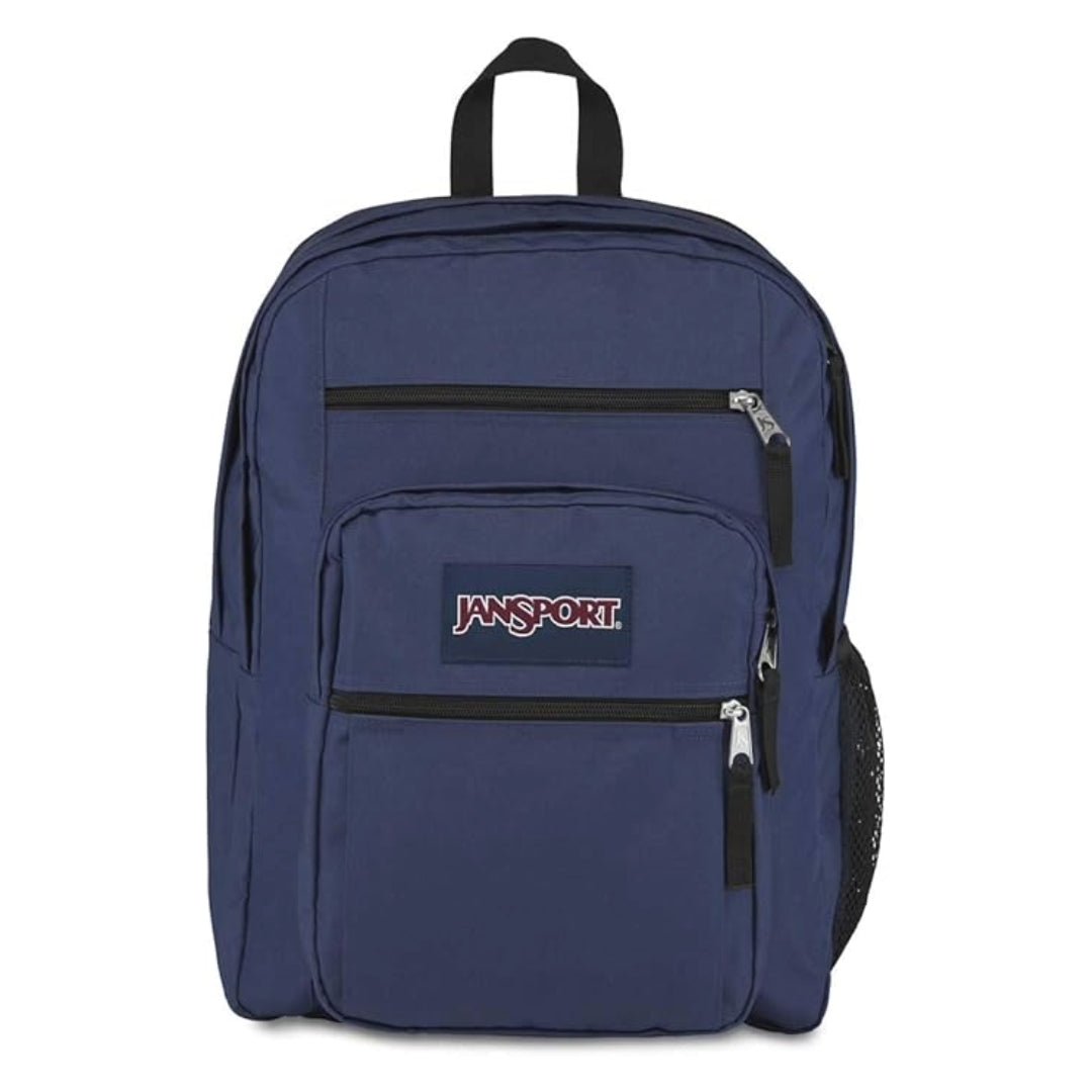 Jansport Big Student Navy Backpack 1